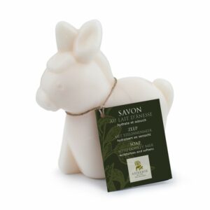 Savon au lait d'ânesse en forme d'âne 150g