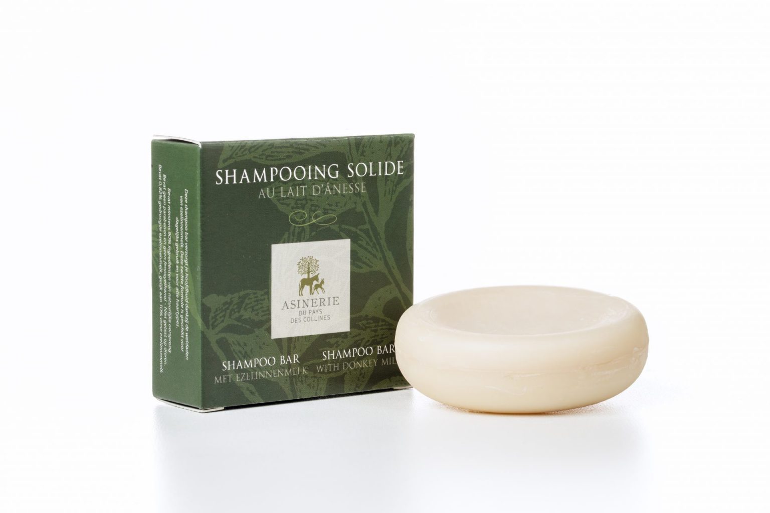 Shampoing Solide Au Lait Dânesse 80g Asinerie Du Pays Des Collines